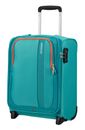 American Tourister Sea Seeker Upright Underseater TSA Trolley Aqua Green