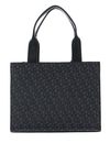 DKNY Jeanne Tote Bag BK Logo - BK