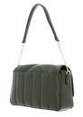 DKNY Becca Flap Demi Shoulder Bag Army Green DKNY Becca Flap Demi Shoulder Bag Army Green