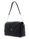 DKNY Becca Flap Demi Shoulder Bag Blk / Gold DKNY Becca Flap Demi Shoulder Bag Blk / Gold