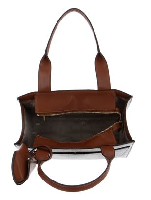 DKNY Damen Handtasche Zyon Messenger Tote – Mokka/Karamell, Einheitsgröße