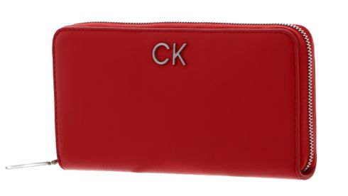 Calvin Klein Re-Lock Z / A Wallet Aurora Red