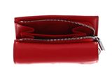 Calvin Klein Re-Lock Trifold Wallet With Strap Aurora Red