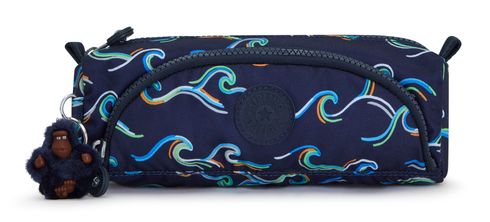 kipling Back To School Print Cute Pencase M Fun Ocean Prt