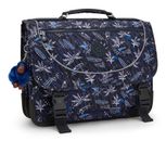 kipling Back To School Print Preppy Schoolbag M Surf Sea Prt