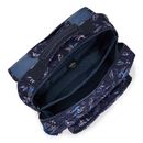 kipling Back To School Print Iniko Backpack M Surf Sea Prt