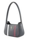 TOMMY HILFIGER TH Emblem Shoulder Bag Corp Space Blue TOMMY HILFIGER TH Emblem Shoulder Bag Corp Space Blue