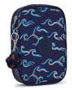 kipling Back To School 100 Pens Pencase L Fun Ocean Prt