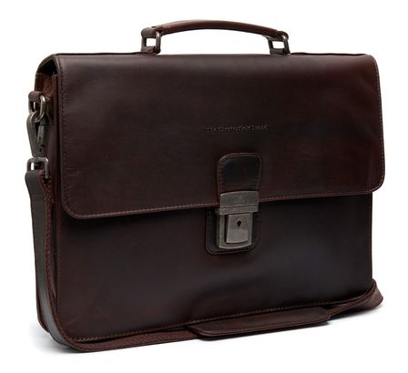 The Chesterfield Brand Venice Business Bag Brown