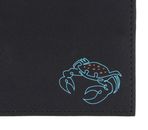 oxmox New Cryptan RFID Protect Pocketbörse Crab Print Cyan Black