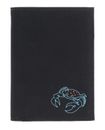 oxmox New Cryptan RFID Protect Kombibörse Crab Print Cyan Black oxmox New Cryptan RFID Protect Kombibörse Crab Print Cyan Black