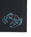 oxmox New Cryptan RFID Protect Kombibörse Crab Print Cyan Black oxmox New Cryptan RFID Protect Kombibörse Crab Print Cyan Black