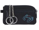 oxmox New Cryptan Keyholder Crab Print Cyan Black