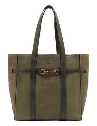LIEBESKIND BERLIN Mara Suede Tote L Salvia