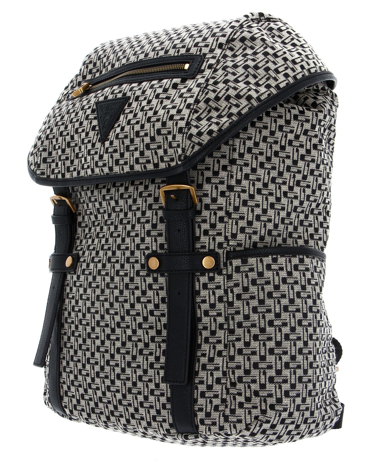 Guess backpack 2024 black and white