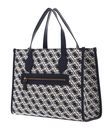 GUESS Izzy Girlfriend Tote Bag Navy Logo GUESS Izzy Girlfriend Tote Bag Navy Logo