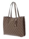GUESS Meridian Girlfriend Tote Latte Logo GUESS Meridian Girlfriend Tote Latte Logo