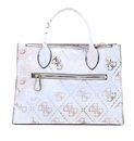 GUESS Rea High Society Satchel Bag White Ombre Logo GUESS Rea High Society Satchel Bag White Ombre Logo