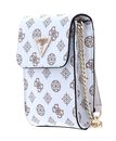 GUESS Noelle Girlfriend Smartphone Bag White Logo GUESS Noelle Girlfriend Smartphone Bag White Logo