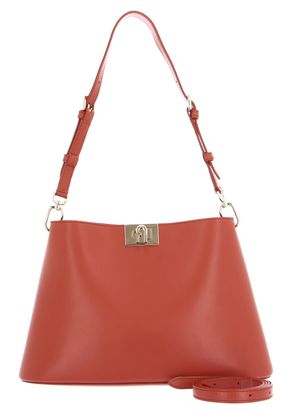 FURLA Fleur Shoulder Bag M Cannella