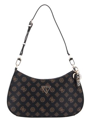 GUESS Noelle Girlfriend Satchel Mocha Logo