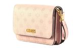 GUESS Geva Three Compartment Organizer Bag Rose Logo GUESS Geva Three Compartment Organizer Bag Rose Logo