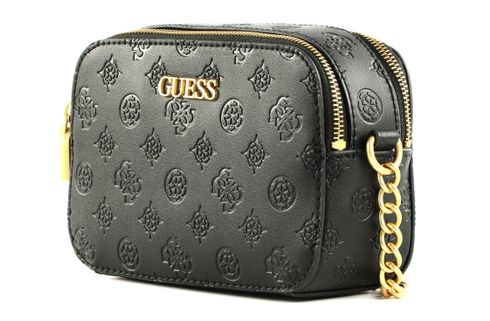 GUESS cross body bag Geva Crossbody Camera Bag Black Logo