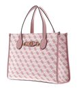 GUESS Izzy Girlfriend Tote Bag Salmon Logo GUESS Izzy Girlfriend Tote Bag Salmon Logo