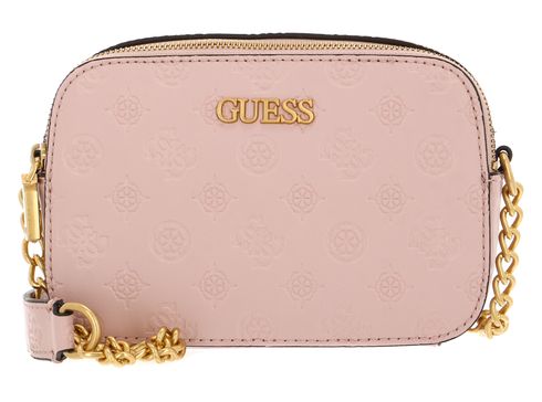 GUESS Geva Crossbody Camera Bag Rose Logo