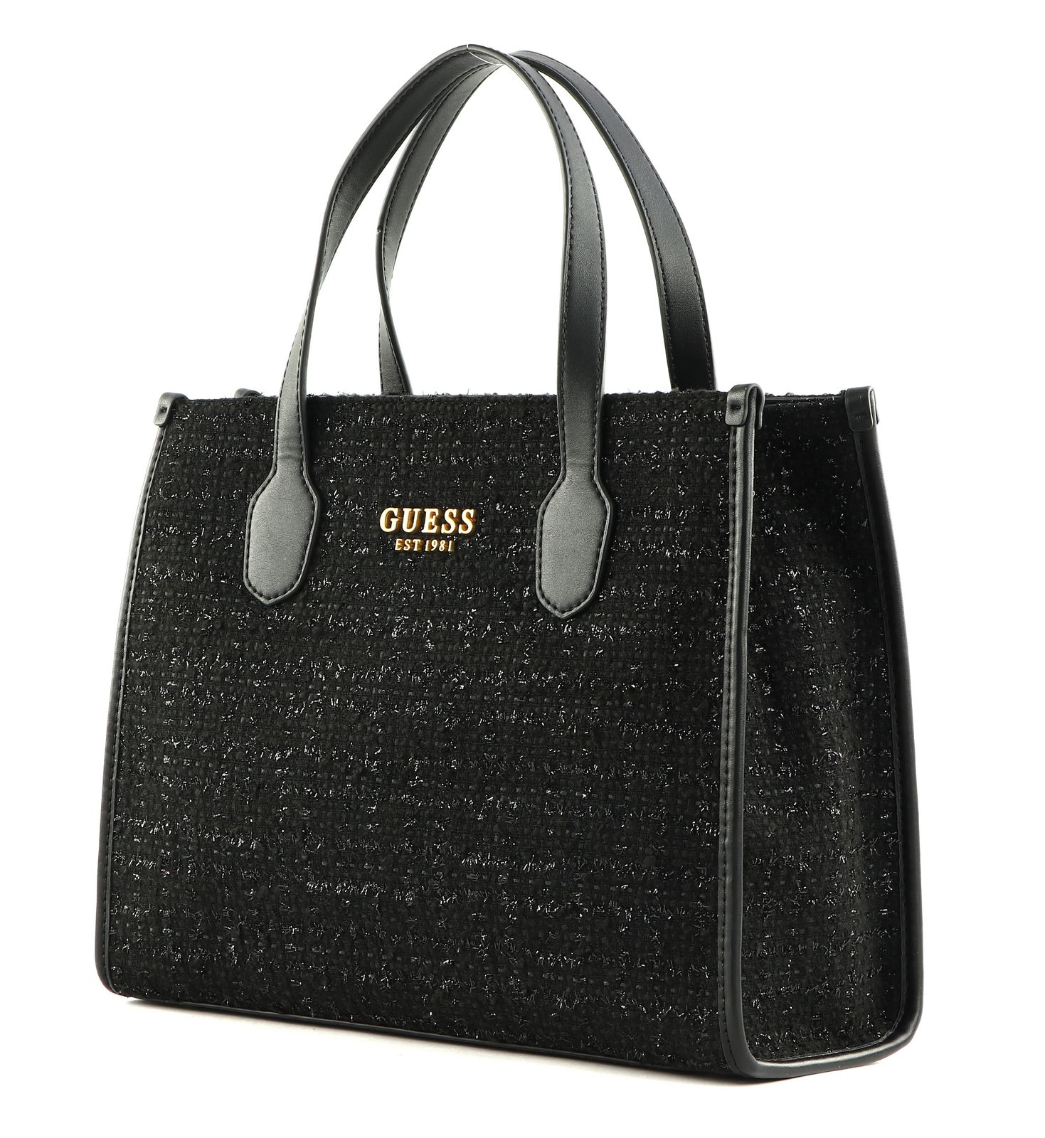 GUESS shoulder bag Silvana 2 Compartment Tote Bag Black | Buy bags