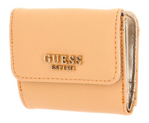 GUESS Laurel Card & Coin Purse Apricot Cream