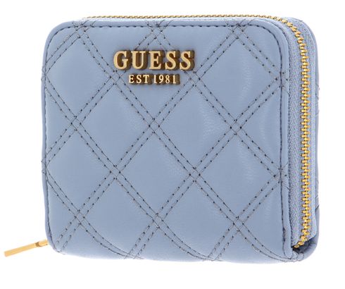 GUESS Giully SLG Small Zip Around Wallet Wisteria