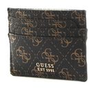 GUESS Laurel Card Holder Brown Logo