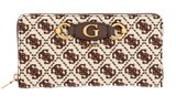 GUESS Izzy Cheque Organizer Brown Logo