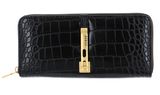 GUESS James Zip Around Wallet L Black