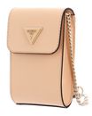 GUESS Noelle Flap Chit Chat Phone Bag Apricot Cream