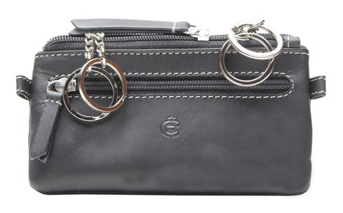 Esquire Dallas Key Case Double Black