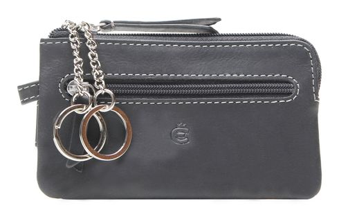 Esquire Dallas Key Case with CC Black