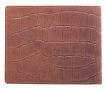 Esquire Dallas Croco Wallet Brown Esquire Dallas Croco Wallet Brown