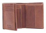 Esquire Dallas Croco Portrait Wallet Brown Esquire Dallas Croco Portrait Wallet Brown