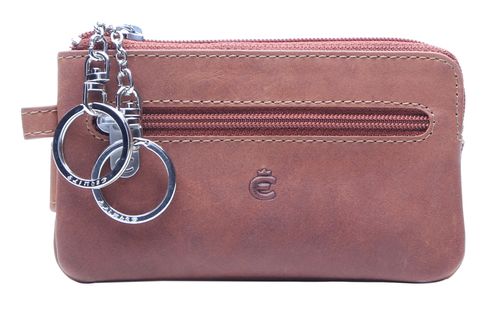 Esquire Dallas Key Case with CC Brown