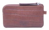 Esquire Dallas Croco Key Case Brown Esquire Dallas Croco Key Case Brown