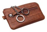 Esquire Dallas Croco Key Case Brown Esquire Dallas Croco Key Case Brown