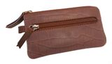 Esquire Dallas Croco Key Case Brown Esquire Dallas Croco Key Case Brown