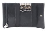 Esquire Dallas Key Case Six Hooks Black Esquire Dallas Key Case Six Hooks Black