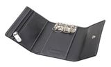 Esquire Dallas Key Case Six Hooks Black Esquire Dallas Key Case Six Hooks Black