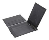Esquire Logo Clip Wallet Black Esquire Logo Clip Wallet Black