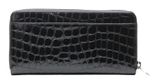 Esquire Nizza Long Zip Around Wallet Black Esquire Nizza Long Zip Around Wallet Black