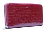 Esquire Nizza Long Zip Around Wallet Red Esquire Nizza Long Zip Around Wallet Red