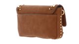 GUESS Radar Flap Crossbody Bag Cognac